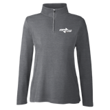 PUFF SIP CHAT 365 Womens Fusion Quarter Zip