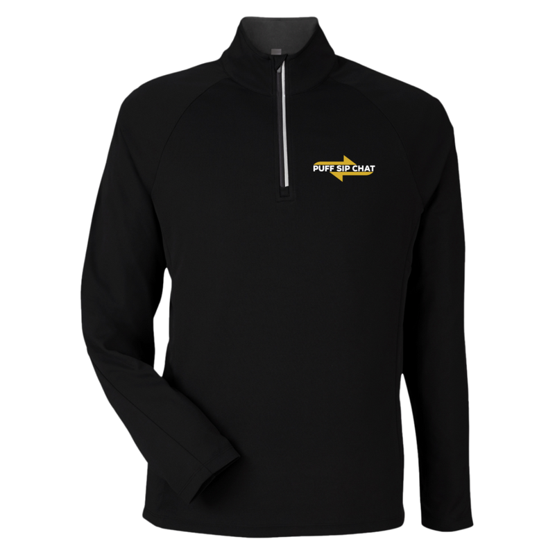 PUFF SIP CHAT Quarter Zip