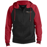 CLOSEOUT -Puff Sip Chat Sport-Wick® Full-Zip Hooded Jacket