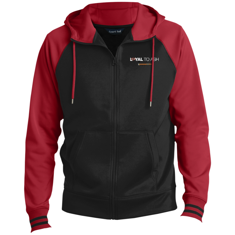 CLOSEOUT -Puff Sip Chat Sport-Wick® Full-Zip Hooded Jacket