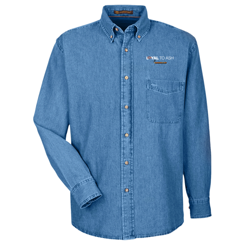 LTA  Mens Long Sleeve Denim Shirt