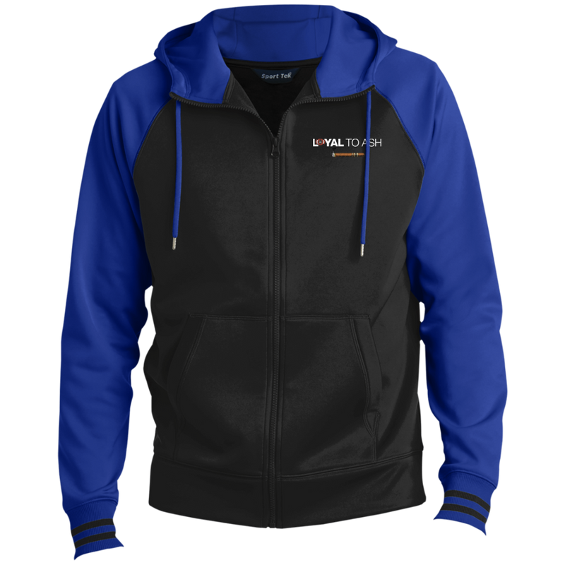 CLOSEOUT -Puff Sip Chat Sport-Wick® Full-Zip Hooded Jacket