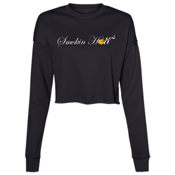 SMOKIN HOT Ladies' Cropped Fleece Crew