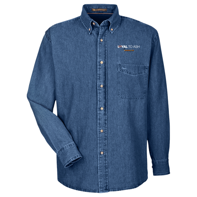 LTA  Mens Long Sleeve Denim Shirt