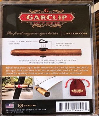 GARCLIP - Cigar Clip for Our Golfers use code PUFFSIPCHAT10